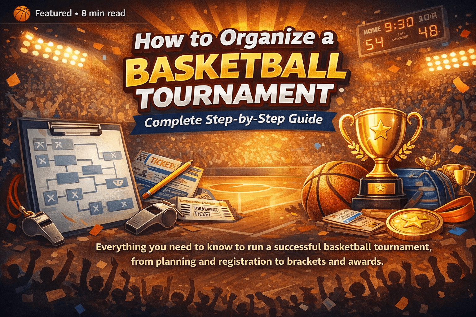 How to Organize a Basketball Tournament: Complete Step-by-Step Guide