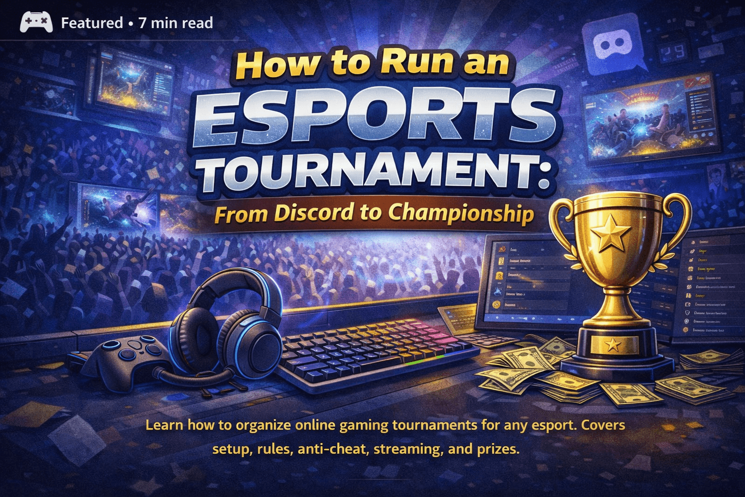 How to Run an Esports Tournament: From Discord to Championship