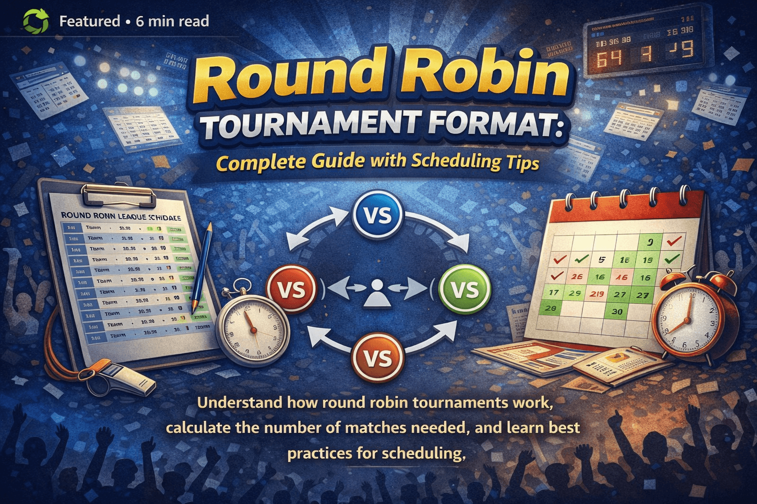 Round Robin Tournament Format: Complete Guide with Scheduling Tips